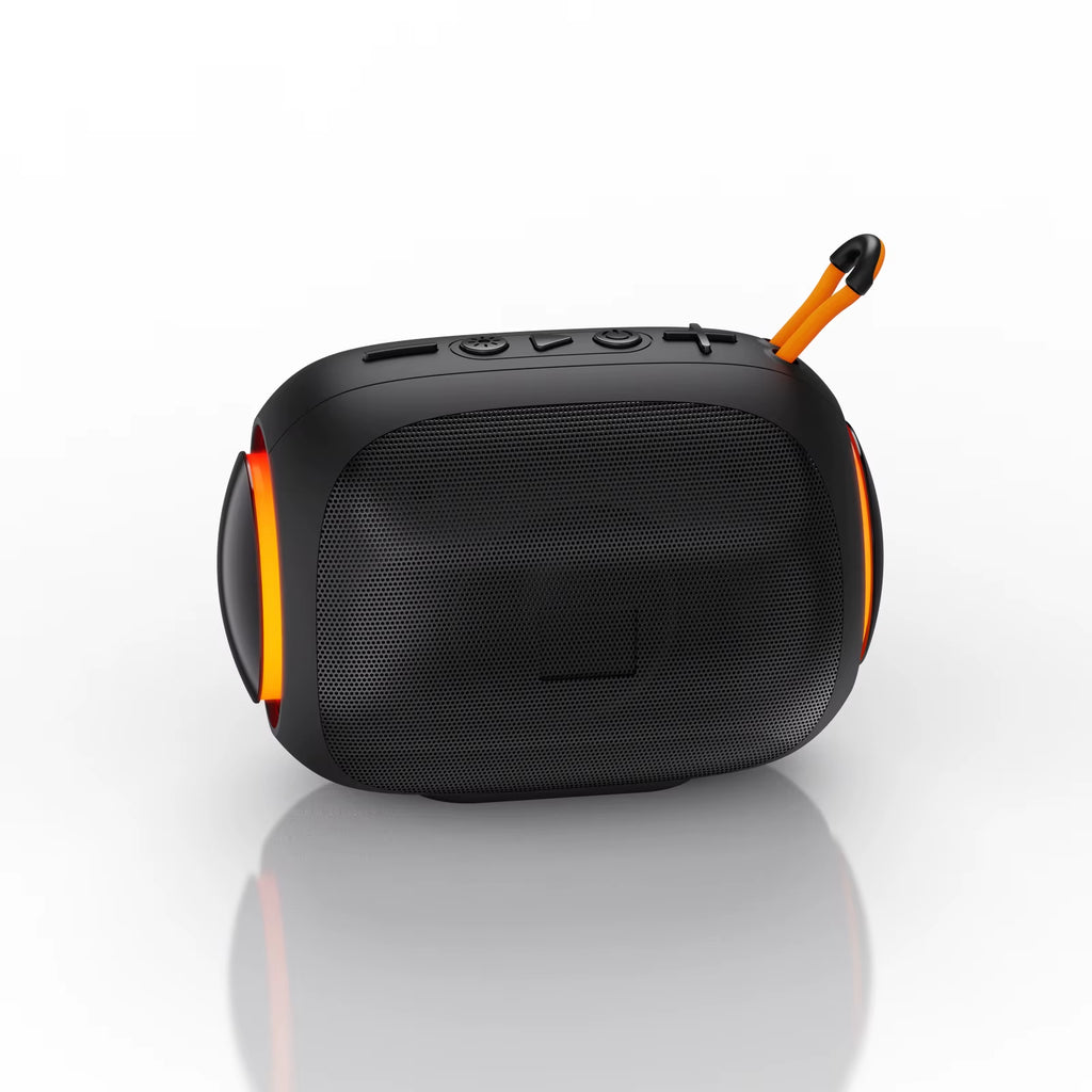 Compact Wireless Bluetooth Speaker with Subwoofer for Indoor and Outdoor Use