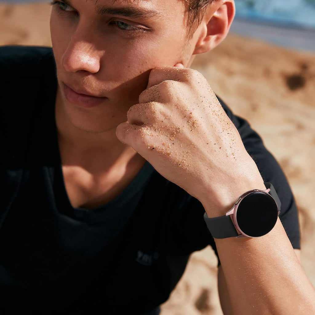 Versatile 6 Pack Silicone Bands for Samsung Galaxy Watch Series - Stylish and Comfortable Replacement Straps for All Occasions